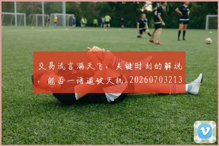 交易流言满天飞，关键时刻的解说，能否一语道破天机_20260703213727